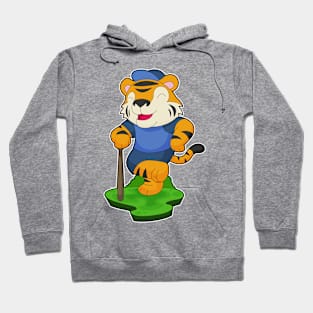 Tiger Baseball Baseball bat Hoodie